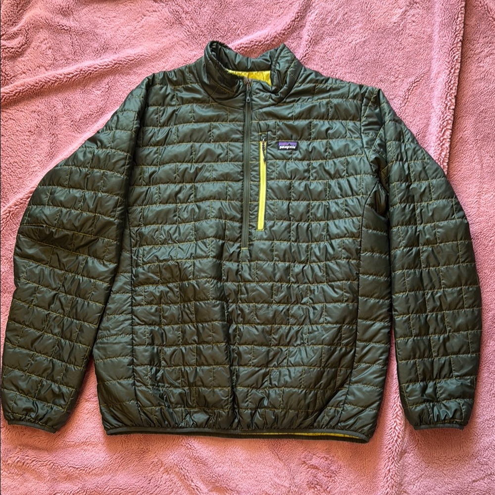 Patagonia Men's Green Quilted Jacket